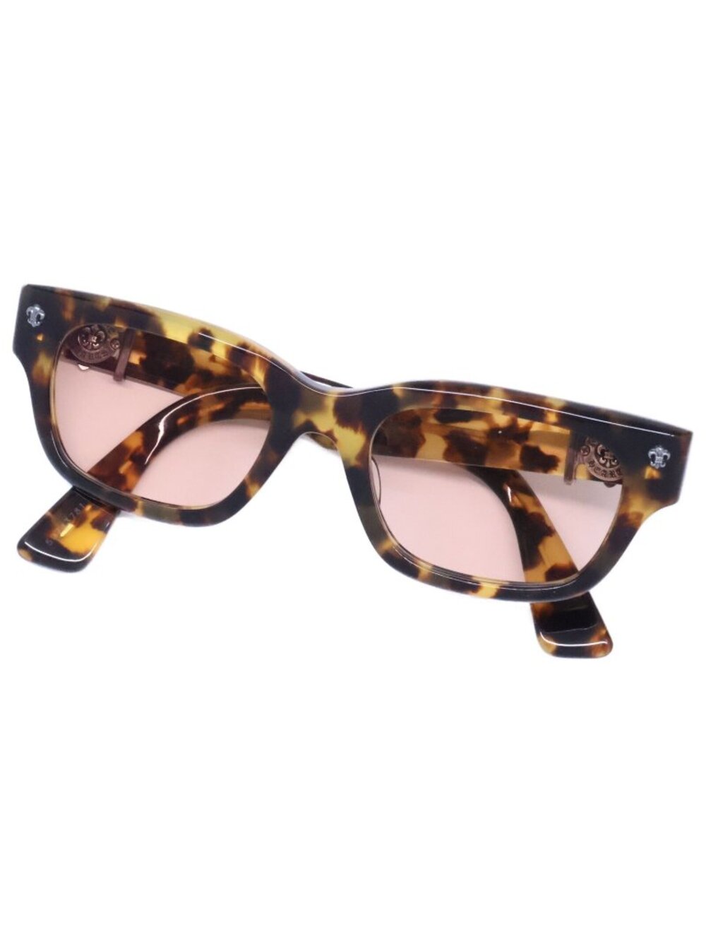 Chrome Hearts BS Flare Demi Pattern Eyewear 52